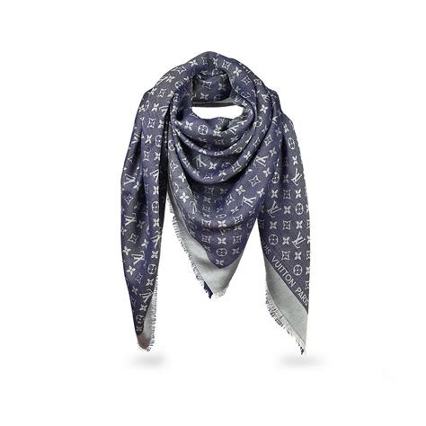 foulard louis vuitton blue